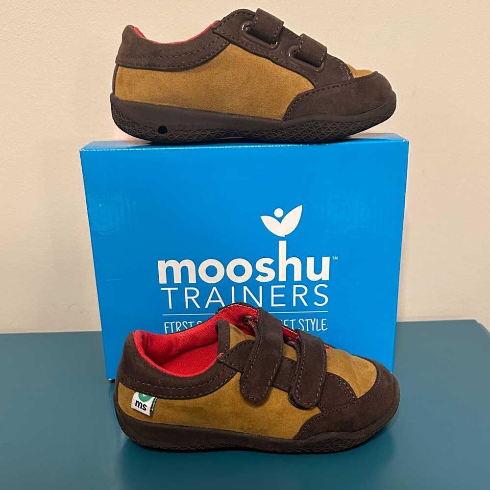 Kids Brown and Tan Shoes
